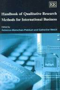 Handbook of qualitative research methods for international business