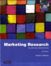 Marketing research : an applied orientation 6th ed