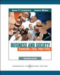 Business and society : Stakeholders, ethics, public policy 13rd ed