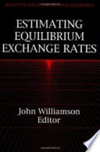 Estimating equilibrium exchange rates