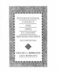 International finance and open economy macro economics