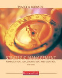 Strategic management, formulation, implementation, and control. 8th