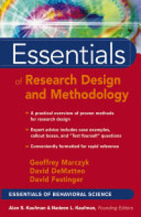 Essentials of research design and methodology