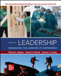 Leadership : enhancing the lessons of experience 10th ed