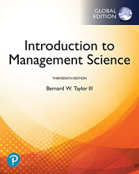 Introduction to management science 13 edition