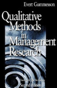 Qualitative methods in Management research 2nd ed