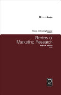 Review of Marketing research Vol 3