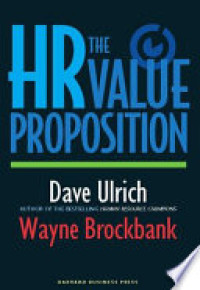 The HR value proposition