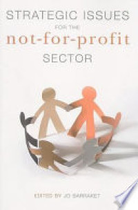 Strategic issues for the not-for-profit sector