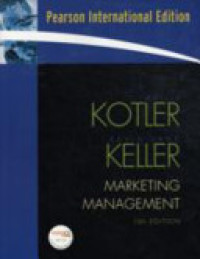 Marketing management 13th ed