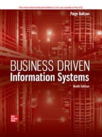 Business driven information systems 9th ed