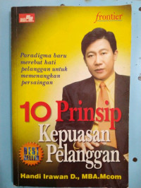 10 prinsip kepuasan pelanggan