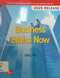 Business ethics now 2025 release