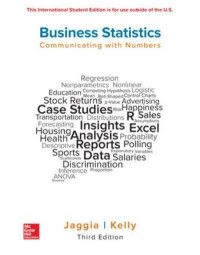 Business statistics: communicating with numbers 3rd ed