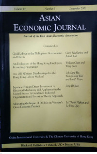 Child Labour in the Philippines: Determinants and Effects