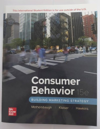 Consumer behavior 15 ed