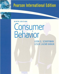 Consumer behavior 9th ed