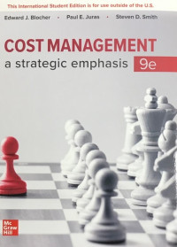 Cost management : a strategic emphasis 9th ed