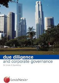 Due diligence and corporate governance