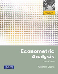 Econometric analysis 7th ed