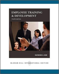 Employee training and development