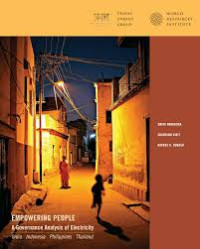 Empowering people : a governance analysis of electricity