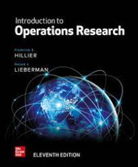 Introduction to operations research 11ed