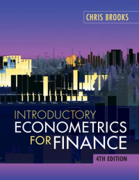 Introductory econometrics for finance 4th ed