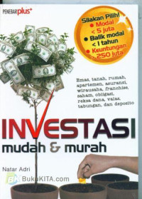 Investasi mudah dan murah