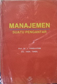 Manajemen suatu pengantar oleh Panglaykim