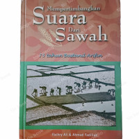 Mempertimbangkan suara dari sawah : 75 tahun Bustanul Arifin