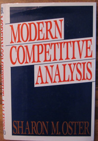 Modern competitive analysis