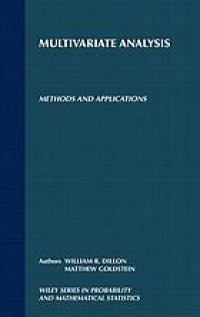 Multivariate analysis : methods and applications