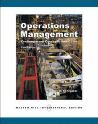 Operations management : contemporary concepts and cases 3rd ed