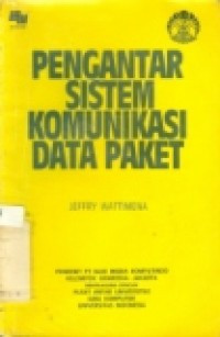 Pengantar sistem komunikasi data paket