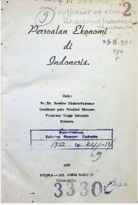Persoalan ekonomi di Indonesia