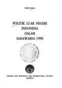 Politik luar negeri Indonesia dalam dasawarsa 1990