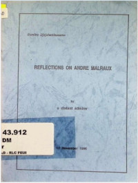 Reflections on Andre Malraux