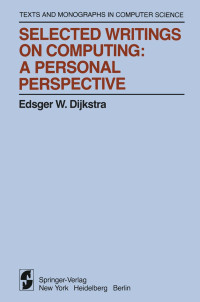 Selected writings on computing : a personal perspective