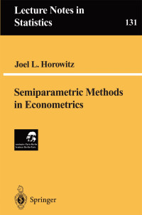 Semiparametric methods in econometrics