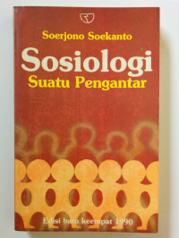 Sosiologi suatu pengantar Soerdjono Soekanto