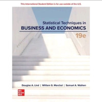 Statistical techniques in business and economics 19 ed