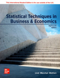 Statistical techniques in business and economics