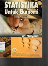 Statistika untuk ekonomi Sri Mulyono