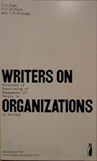 Writers on organizations