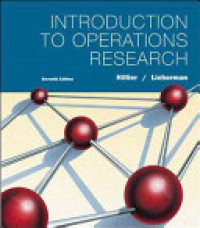 Introduction to operations research 7th ed