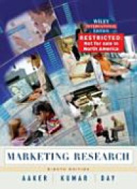 Marketing research 8th ed