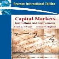 Capital markets institutions and instrument