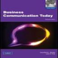 Business communication today 11ed