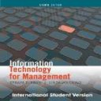 Information technology for management